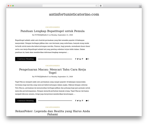Writee WordPress theme - antinfortunisticatorino.com Writee WordPress theme - antinfortunisticatorino.com