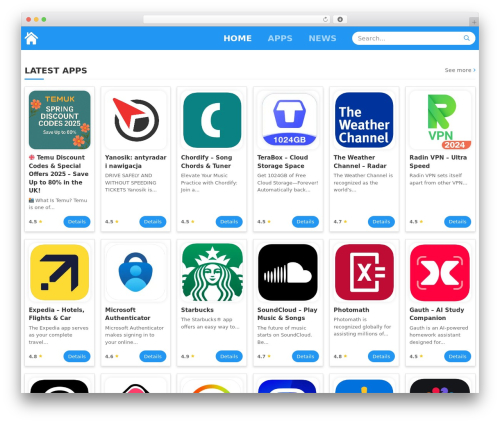 App WordPress theme - enapp.moretech247.info