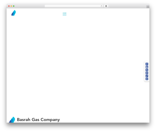 Basrah WordPress theme - basrahgas.com