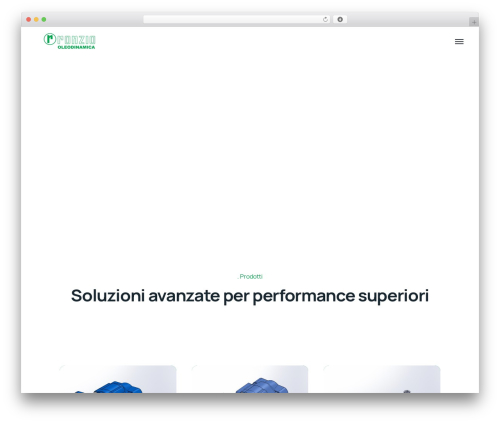Best WordPress theme Industrium - ronzio.com