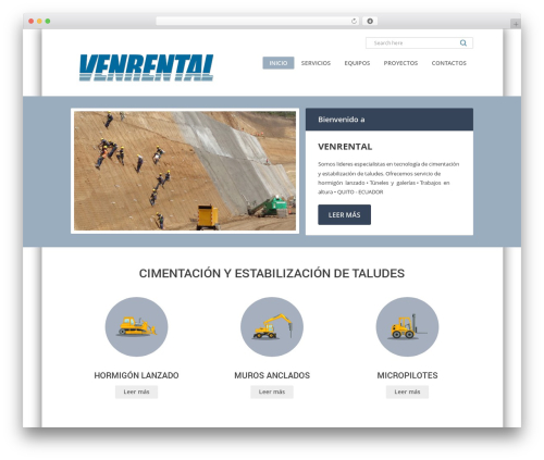 Causes WordPress theme - venrental.com