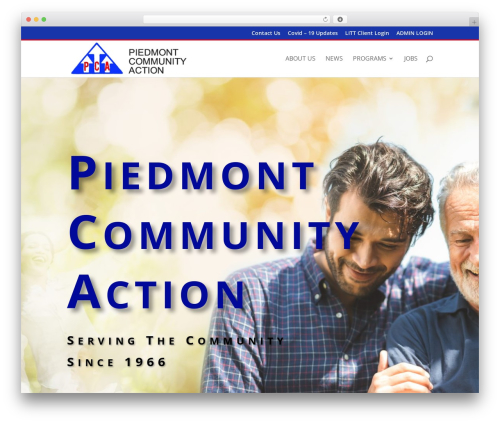 Divi theme WordPress - pcasp.org