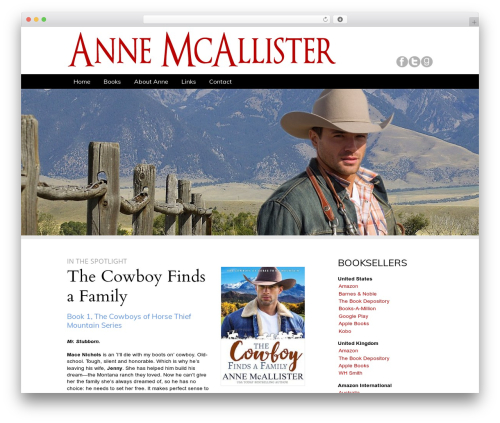 Fixed Width Theme 7.0 (Fixed Width) premium WordPress theme - annemcallister.com