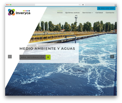 Inveryca WordPress theme - inveryca.es