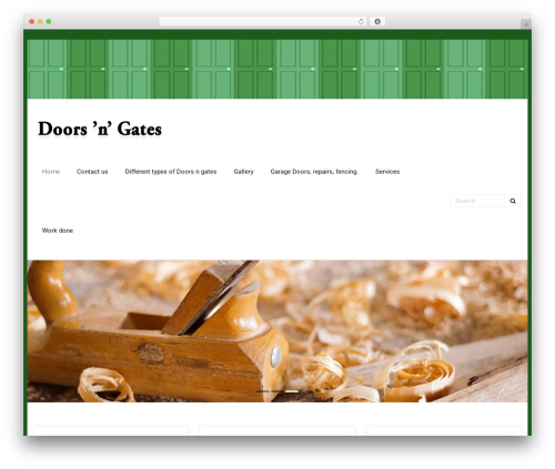 Ryan WordPress ecommerce theme - doorsngates.co.uk