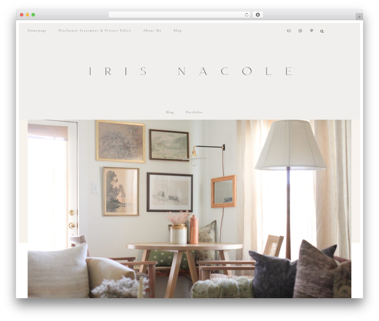 Theme WordPress Chamomile - irisnacole.com