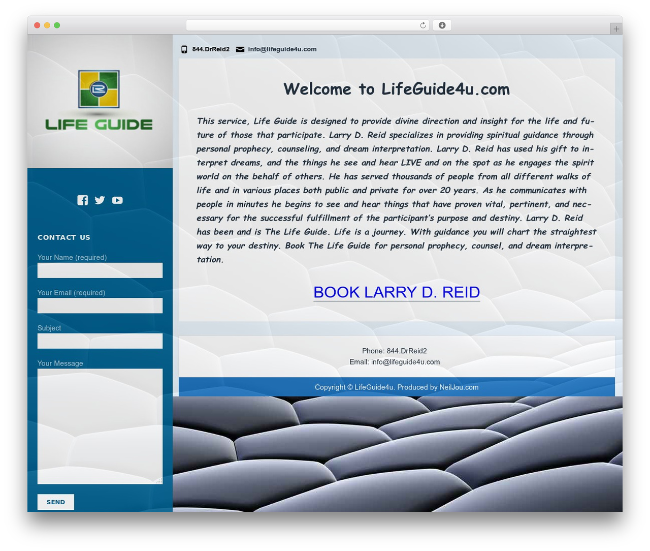 verticalmenu theme WordPress - lifeguide4u.com