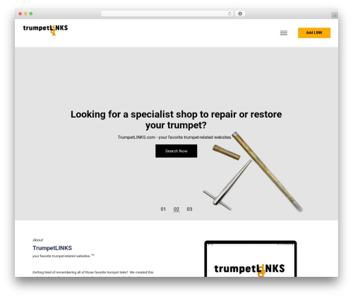 Wp links page pro WordPress plugin - trumpetlinks.com