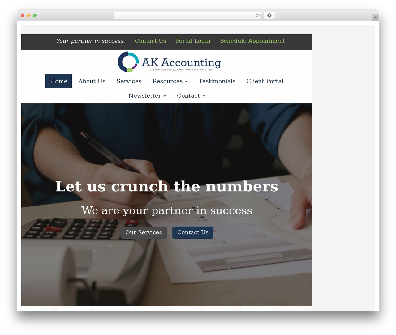 Customized4 theme WordPress - aktaxaccounting.com