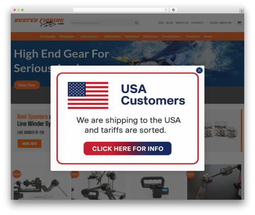 Woocommerce tax display by country WordPress plugin - bustedfishing.com