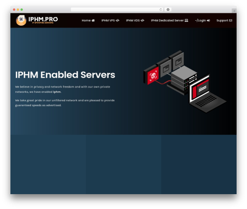 Phox host WordPress plugin - iphm.pro