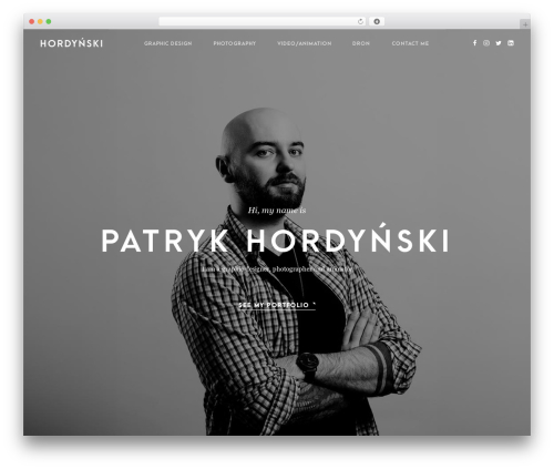 WordPress theme Whizz - hordynski.com