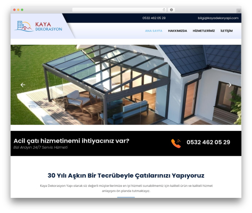 WordPress theme Airtech - kayadekoryapi.com