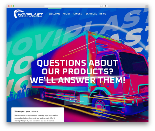 WP theme ShiftUp - novi-plast.com