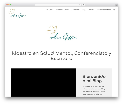 WP theme B Theme - anagoffin.com