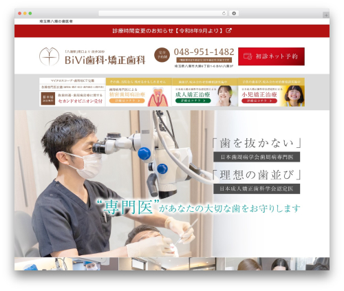 base-pc WP theme - bivi-dent.com