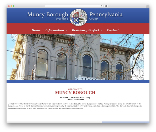 Functional gov wp WordPress plugin - muncyboro.org