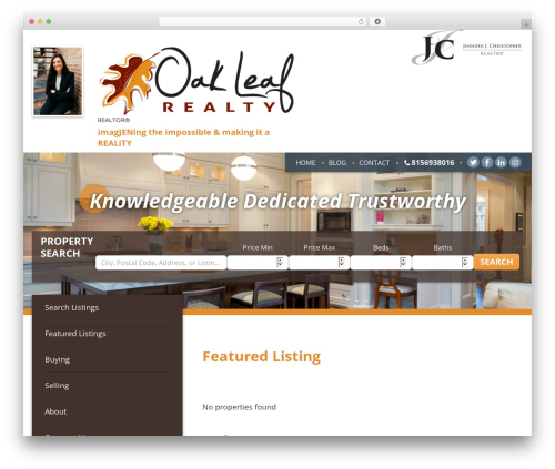 IXACT Framework WordPress theme - jenjchristopher.com