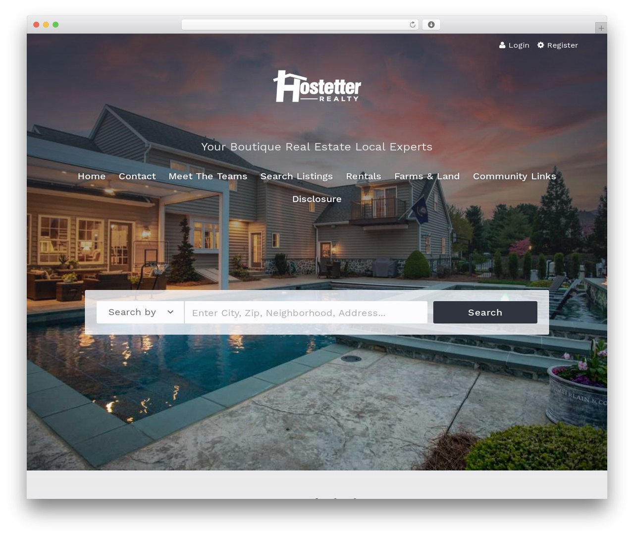 Theme WordPress Base - hostetterrealty.com