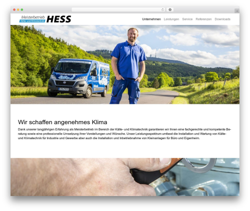 Theme WordPress Werbeagentur Bode Theme - kkt-hess.de