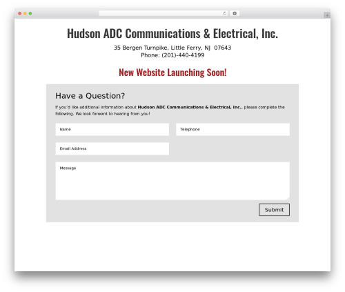 WordPress theme Divi - adcec.com