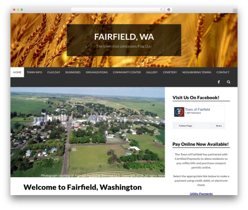 WordPress theme Simone - fairfieldwa.com