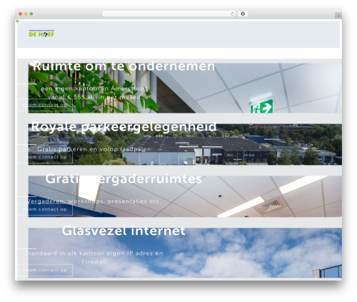 Fancy animations WordPress plugin - ondernemerscentrumdehoef.nl