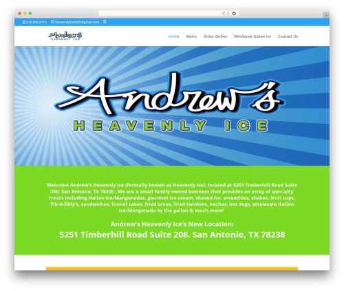 Divi business WordPress theme - andrewssatx.com