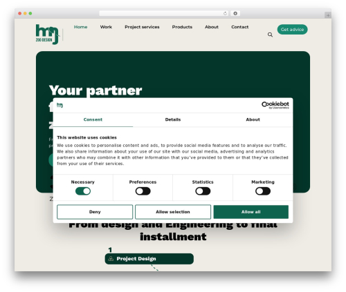 Hello Elementor WordPress theme - hmjzoodesign.com