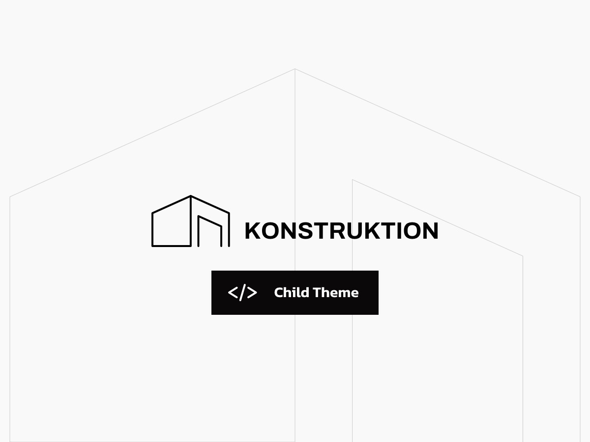 Konstruktion Child theme WordPress