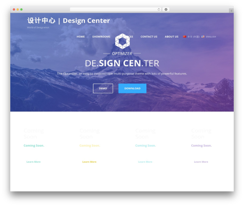 Optimizer PRO theme WordPress - design.center Optimizer PRO theme WordPress - design.center