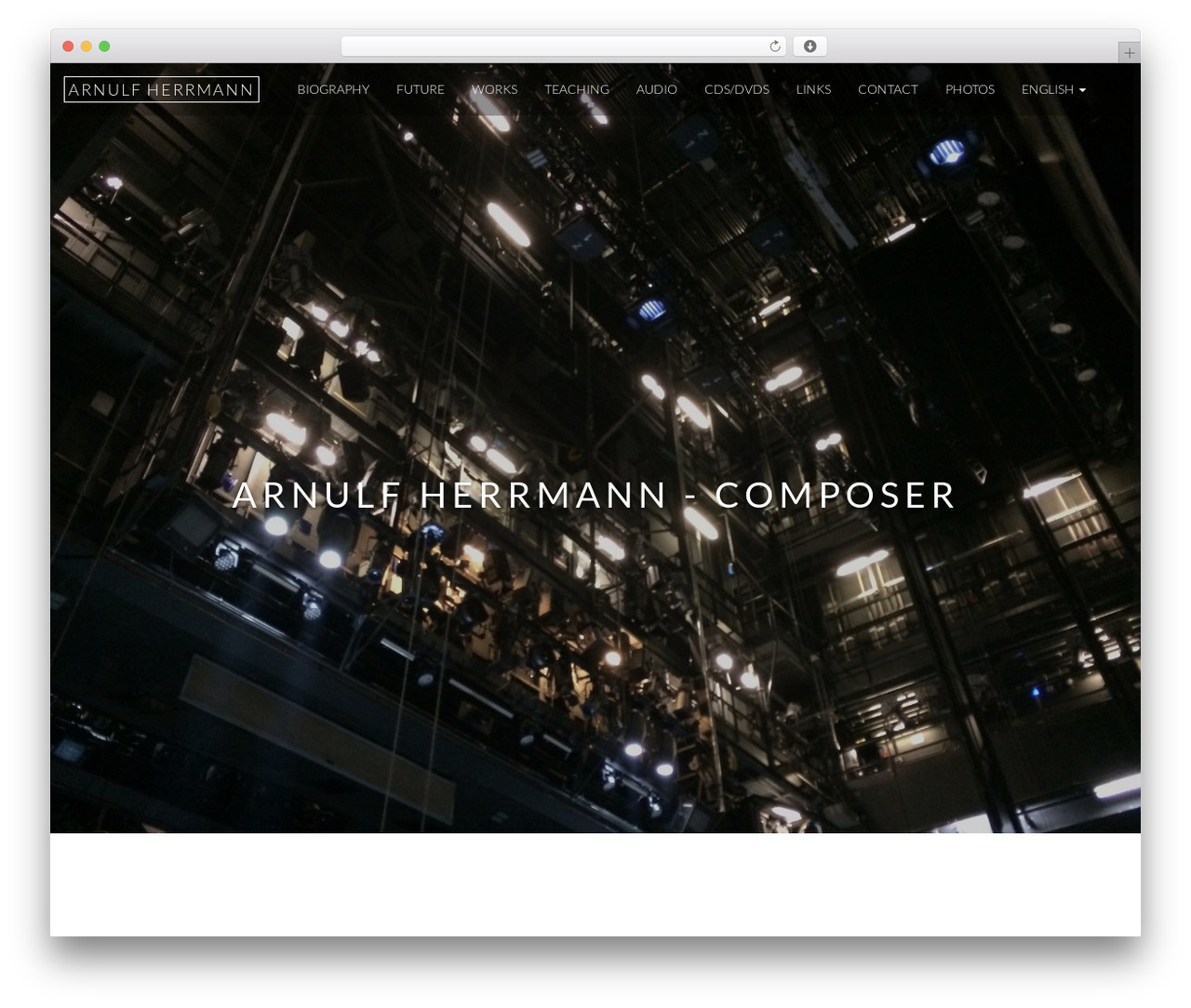 SimpleShift Pro WordPress theme - arnulfherrmann.com