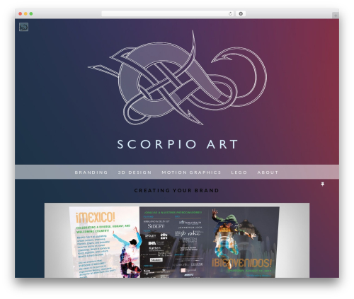 Theme WordPress theme_pode09 - scorpioart.com