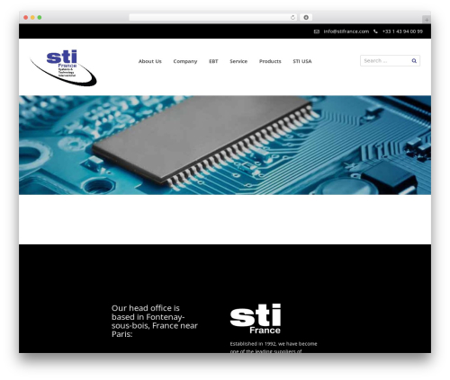 Theme WordPress Viktor - stifrance.com