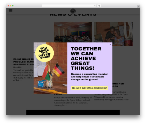 web3000 Theme premium WordPress theme - operndorf-afrika.com