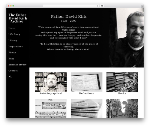 X email mailchimp WordPress plugin - fatherdavidkirk.com
