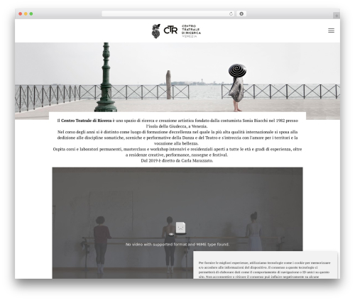 Betheme WordPress theme - ctrteatro.it