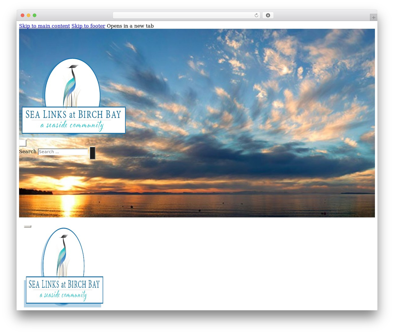Bricks WordPress theme - sealinksbirchbay.org
