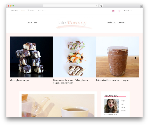 Captivating Theme WordPress theme - late-morning.com