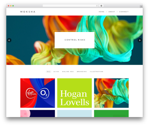 Charm theme WordPress - moksha-design.com