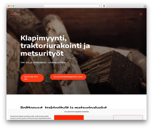 Divi WordPress theme - klapimyynti.fi