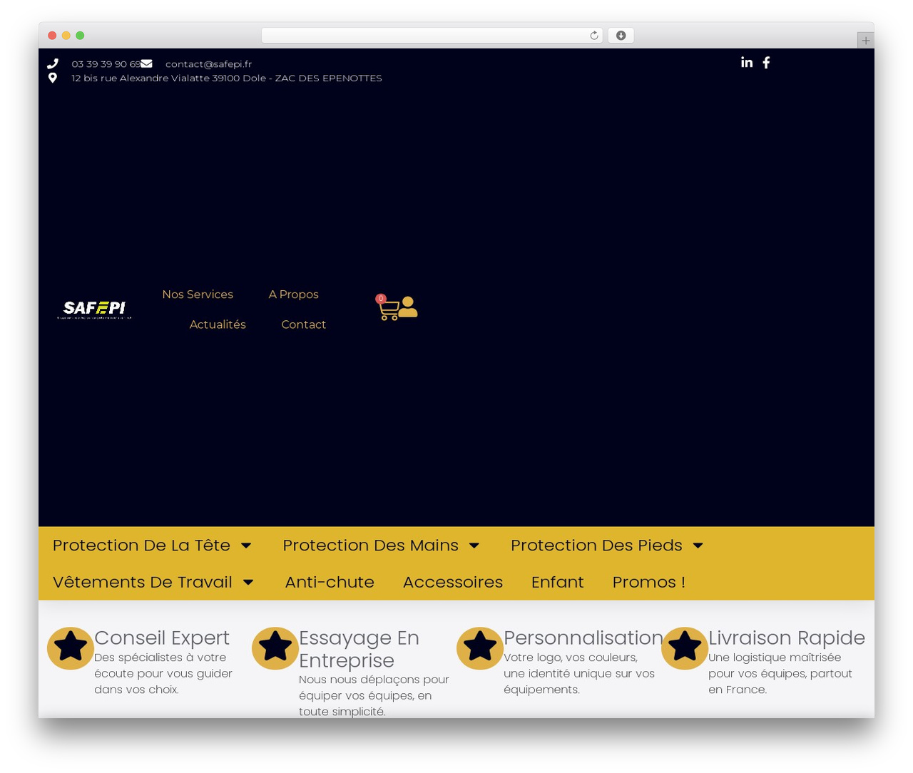 Hello Elementor top WordPress theme - www.safepi.fr