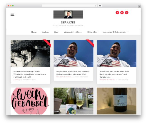 Marinate WordPress theme - weinfachberater.der-ultes.de