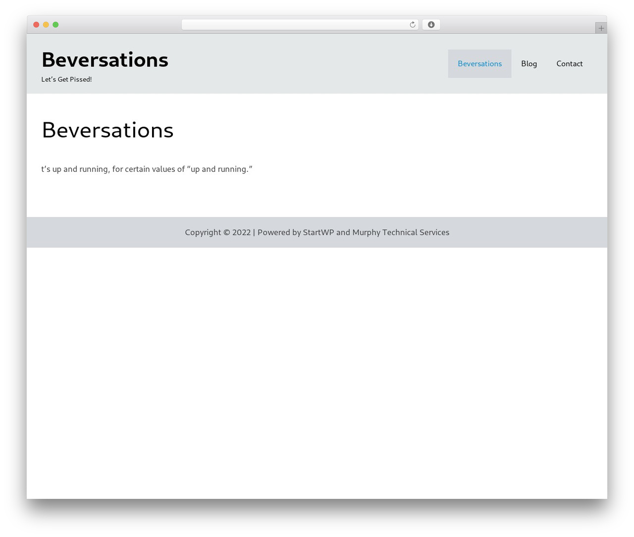Start WordPress theme - beversations.com Start WordPress theme - beversations.com