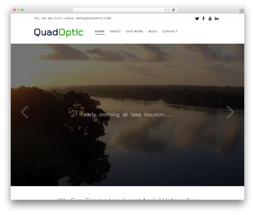 Theme WordPress Creator Responsive WordPress Theme - octooptics.com