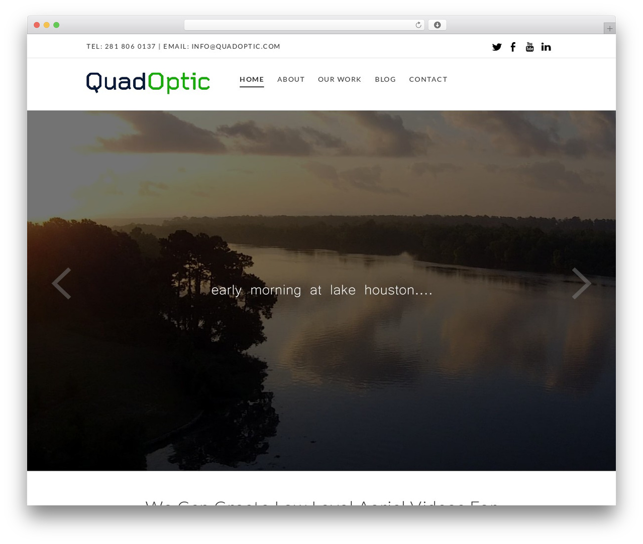 Theme WordPress Creator Responsive WordPress Theme - octooptics.com