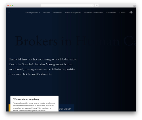Theme WordPress vBase - financialassets.nl