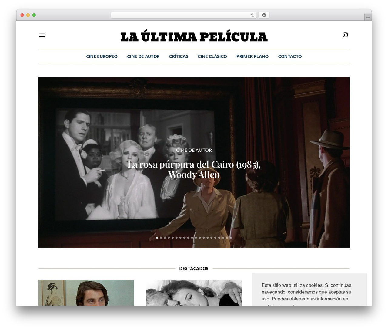Authentic best WordPress theme - laultimapelicula.com Authentic best WordPress theme - laultimapelicula.com
