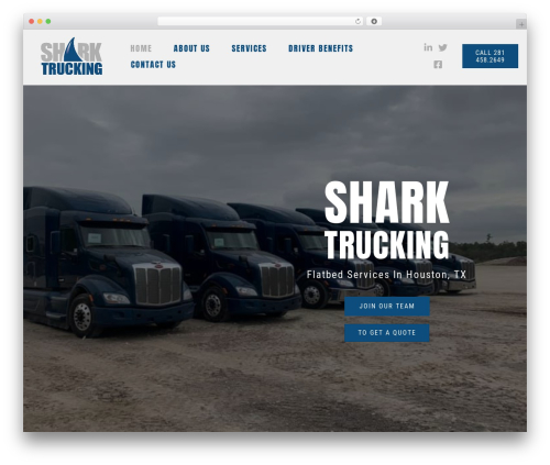 Beaver Builder Theme top WordPress theme - sharktrucking.com