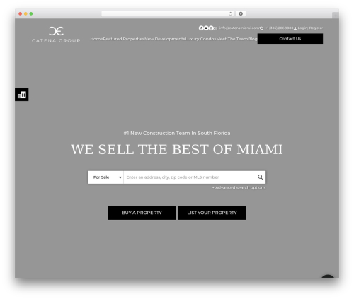 Idxboost WordPress plugin - catenamiamirealestate.com